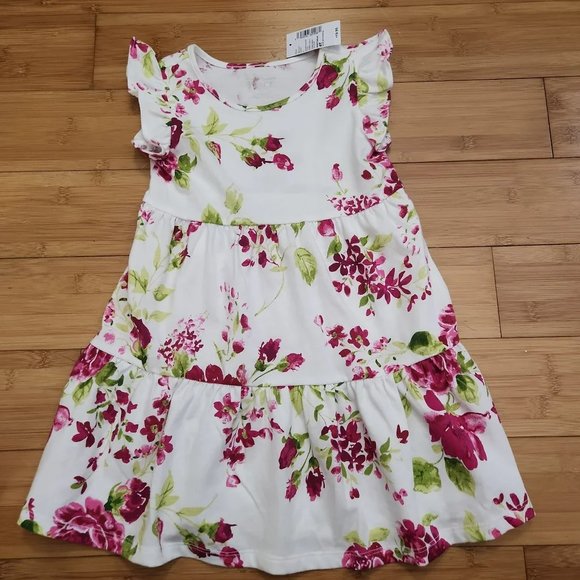 NWT The Children's Place floral toddler girl dress Size 4t